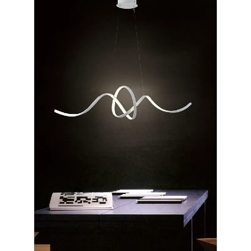 Chinese new modern creative white LED 42W pendant light