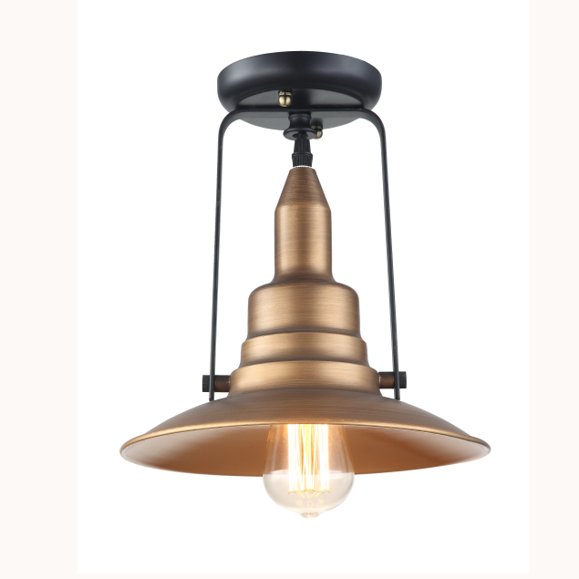 American retro industrial style metal ceiling lamp