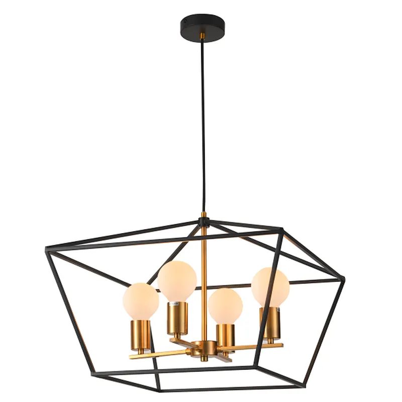Chinese modern industrial style metal dining pendant light