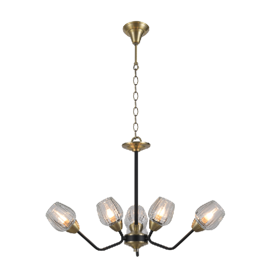 New design European modern pinecone glass chandelier lamp