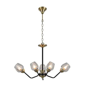 New design European modern pinecone glass chandelier lamp