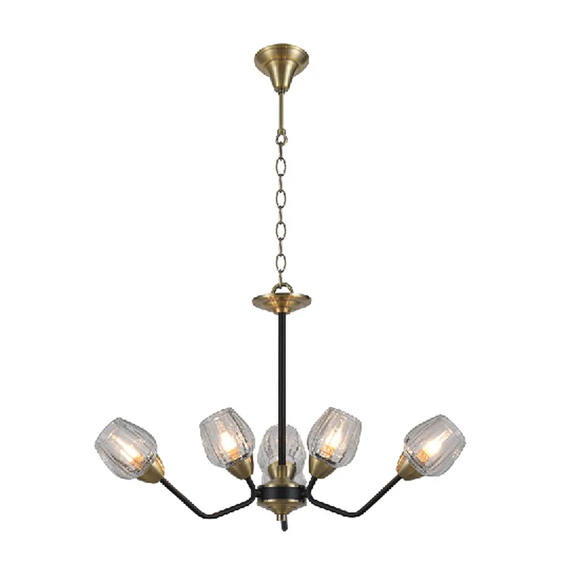 New design European modern pinecone glass chandelier lamp