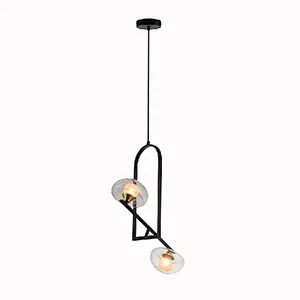 European modern creative funny glass chandelier pendant light