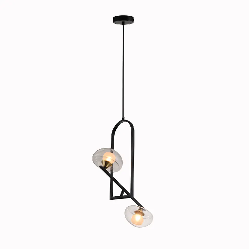 European modern creative funny glass chandelier pendant light