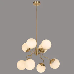 Nordic style modern indoor 8 lights chandelier in China