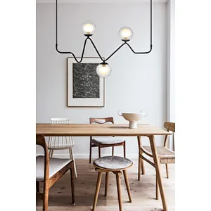 Northern Europe modern contracted style wave pendant light