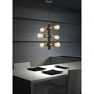 American style retro industrial Edison light bulb dining pendant light