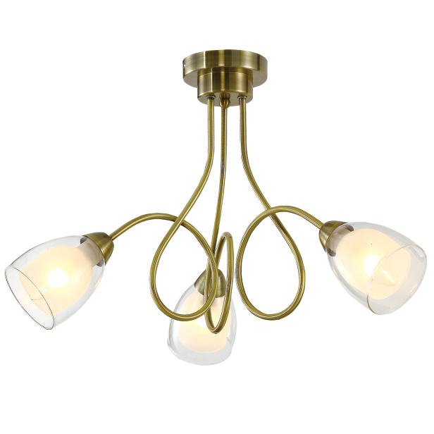Dubai style traditional classic antique brass ceiling lamp