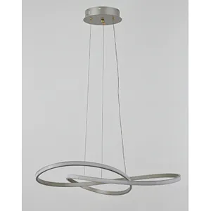 Nordic new modern creative 50W pearl beige led pendant light