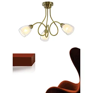 Dubai style traditional classic antique brass ceiling lamp