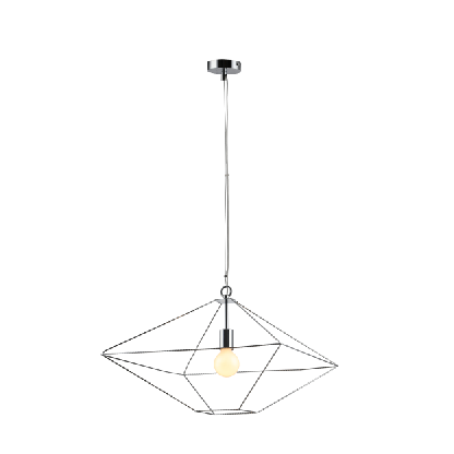2023 Chinese modern metal geometric pendant lamp for dining