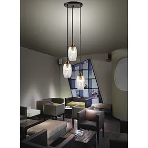 Nordic modern beautiful clear glass ceiling pendant light
