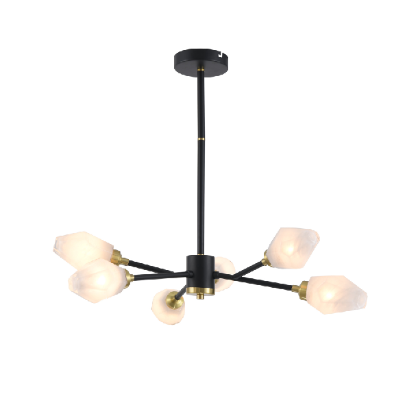 2022 Nordic modern new irregular glass ceiling light in China
