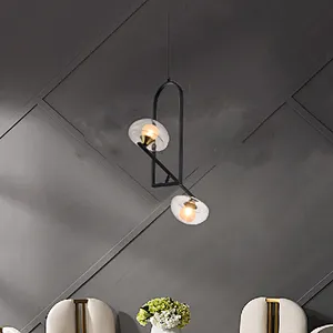 European modern creative funny glass chandelier pendant light