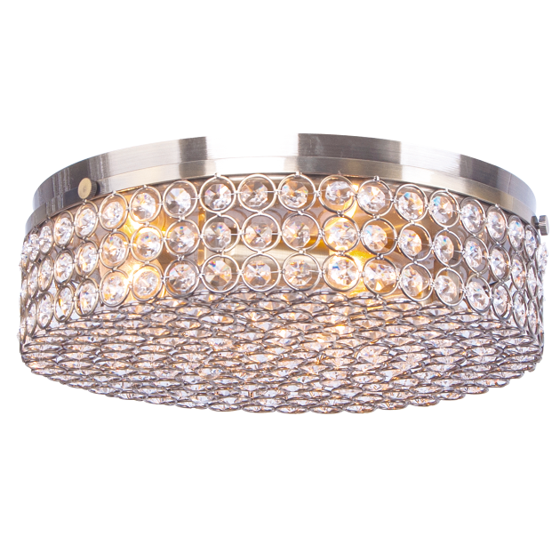 European vintage classic house clear crystal ceiling lamp
