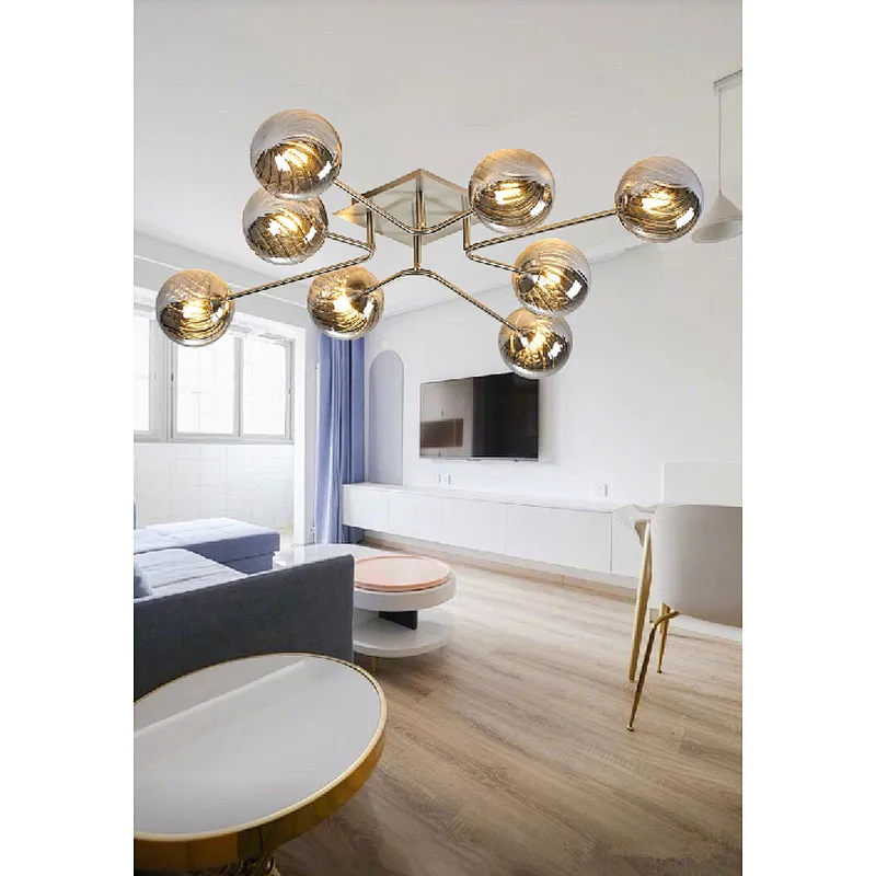 2023 Nordic style indoor modern ceiling light design for living room