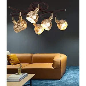 American industrial style modern metal ceiling light