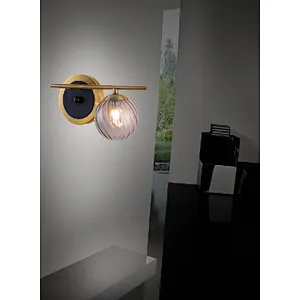 Nordic characteristics of modern creative glass wall lamp