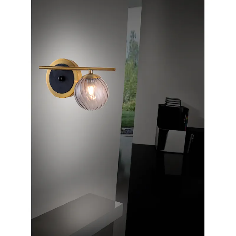 Nordic characteristics of modern creative glass wall lamp