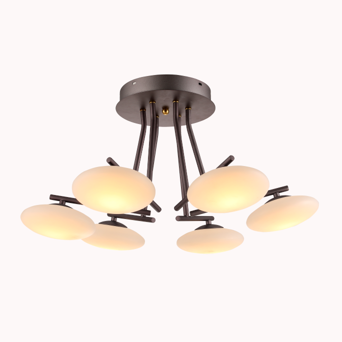Zhongshan factory direct sales of European postmodern LED lights acrylic ceiling lamp