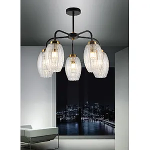 European modern glass ceiling lamp furniture decoration