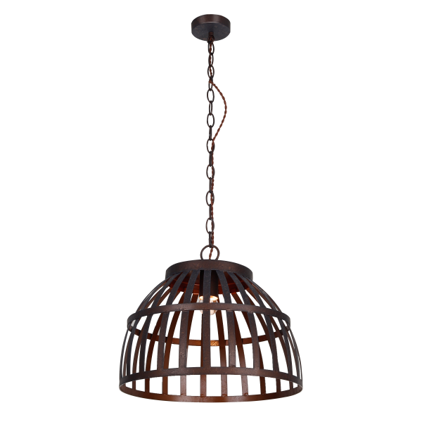 American industrial style metal cage painting pendant light