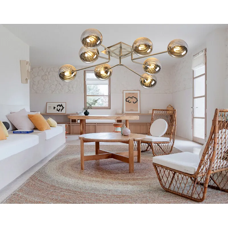 2023 Nordic style indoor modern ceiling light design for living room