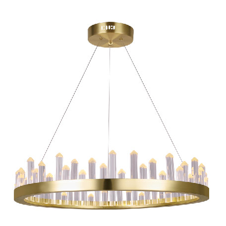 Nordic modern luxury LED crystal chandelier pendant light