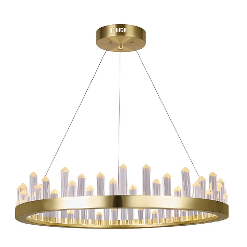 Nordic modern luxury LED crystal chandelier pendant light