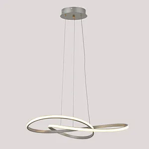 Nordic new modern creative 50W pearl beige led pendant light
