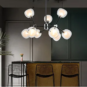 European style post modern chandelier lamp for living room