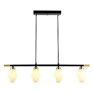 2022 European new design modern luxury irregular glass pendant light