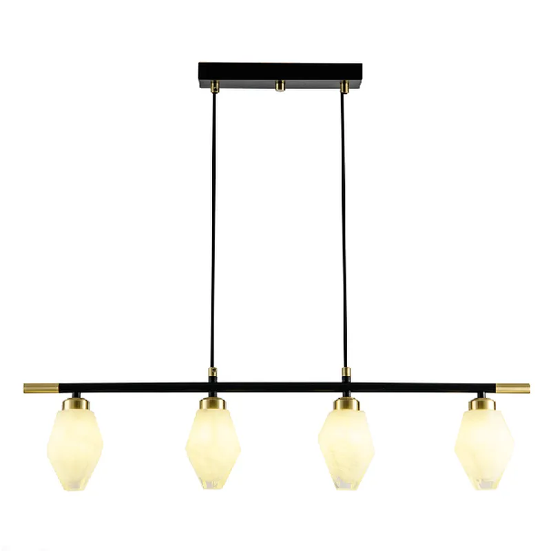 2022 European new design modern luxury irregular glass pendant light