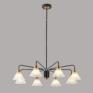 2022 New design modern luxury chandelier glass in China