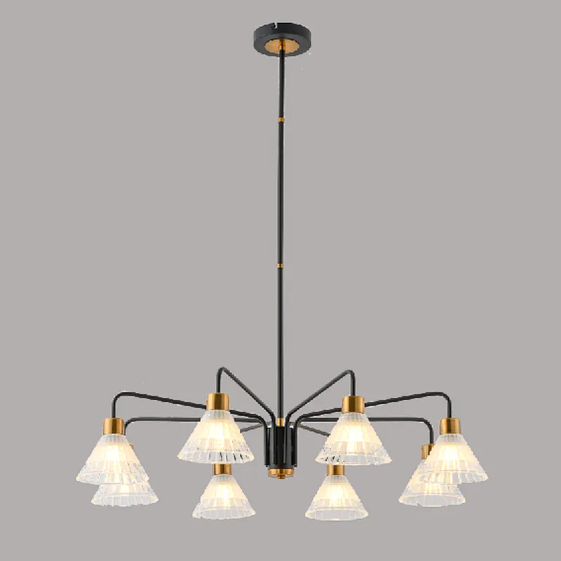 2022 New design modern luxury chandelier glass in China