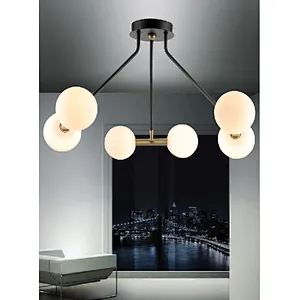 European modern glass interior decoration ceiling light