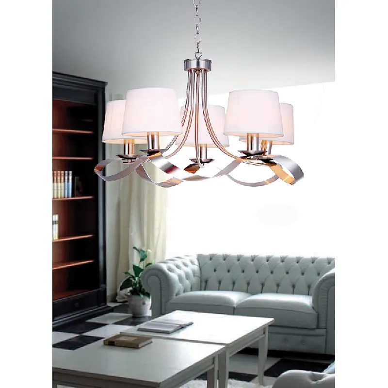 Creative modern cloth chandelier pendant lamp in China