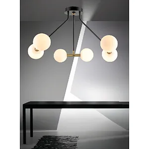 European modern glass interior decoration ceiling light