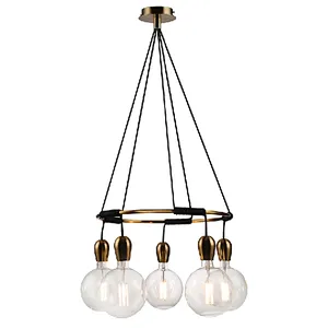 American style modern simple 5 lights dining pendant light