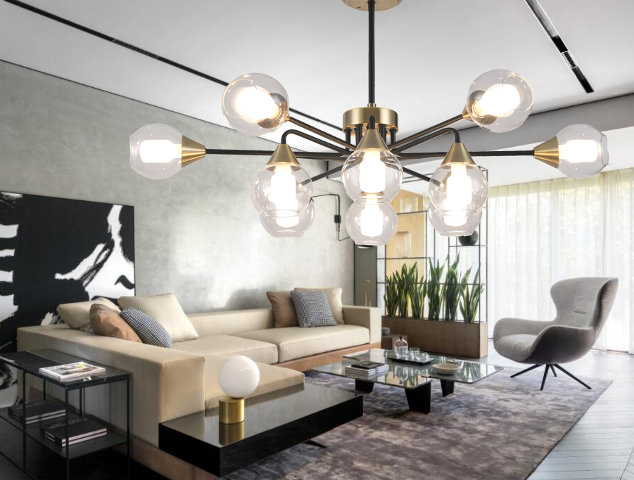 chandelier ceiling lamp new design 12 lights lighting fixtures