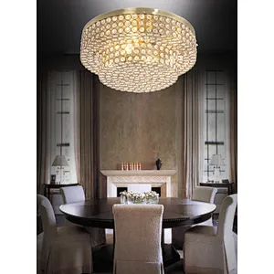 European style restore ancient ways crystal ceiling lamp