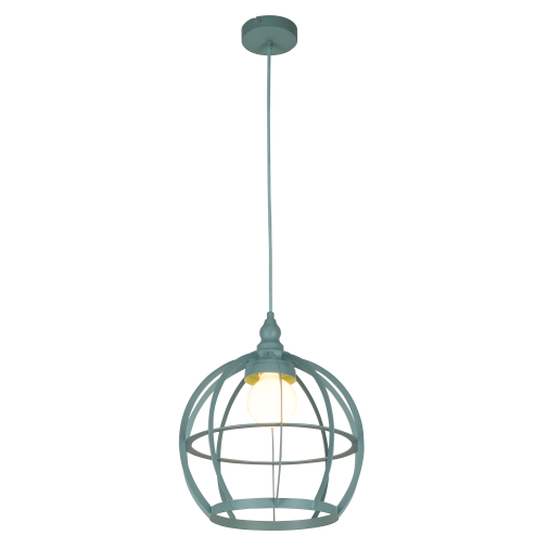 American style modern green metal pendant light for kitchen dining