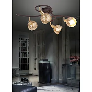 American industrial style modern metal ceiling light