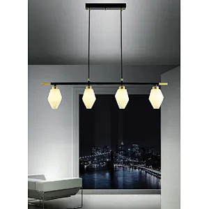 2022 European new design modern luxury irregular glass pendant light