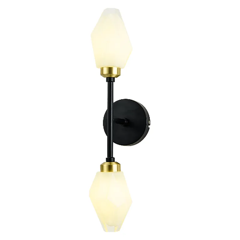 2022 European modern luxury irregular glass wall lamp