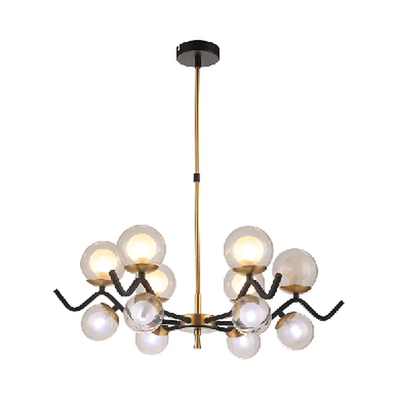 Nordic modern luxury 12 lights chandelier interior lamp