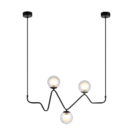 Northern Europe modern contracted style wave pendant light