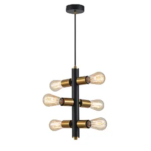 American style retro industrial Edison light bulb dining pendant light