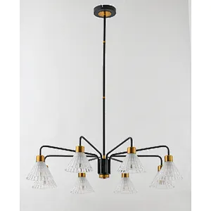 2022 New design modern luxury chandelier glass in China