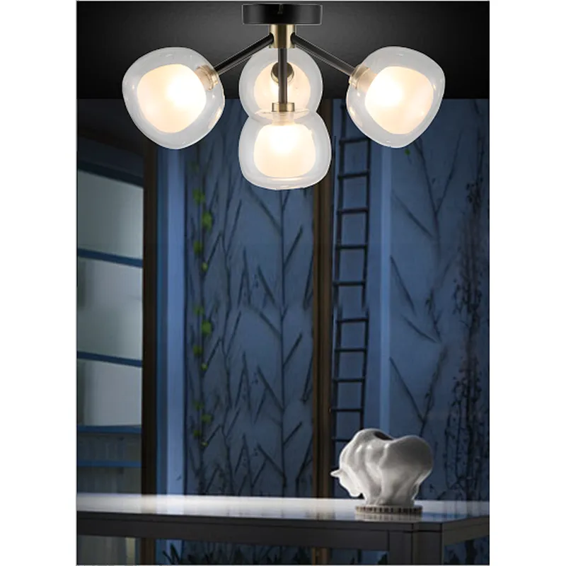 Nordic modern contracted style 3 lights ceiling light